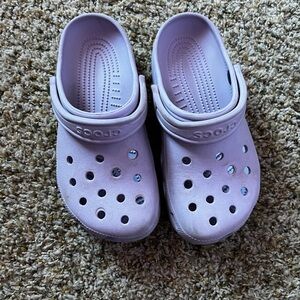 lavender Crocs